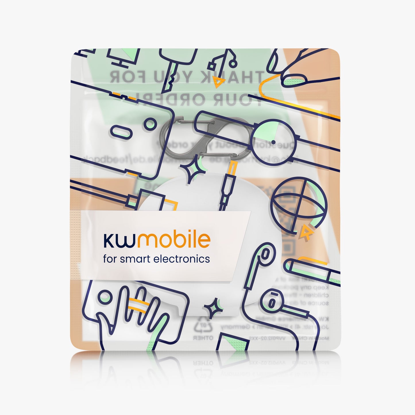 kwmobile Hülle kompatibel mit Anker Soundcore Life P3 Hülle - Kopfhörer Case - Schutzhülle