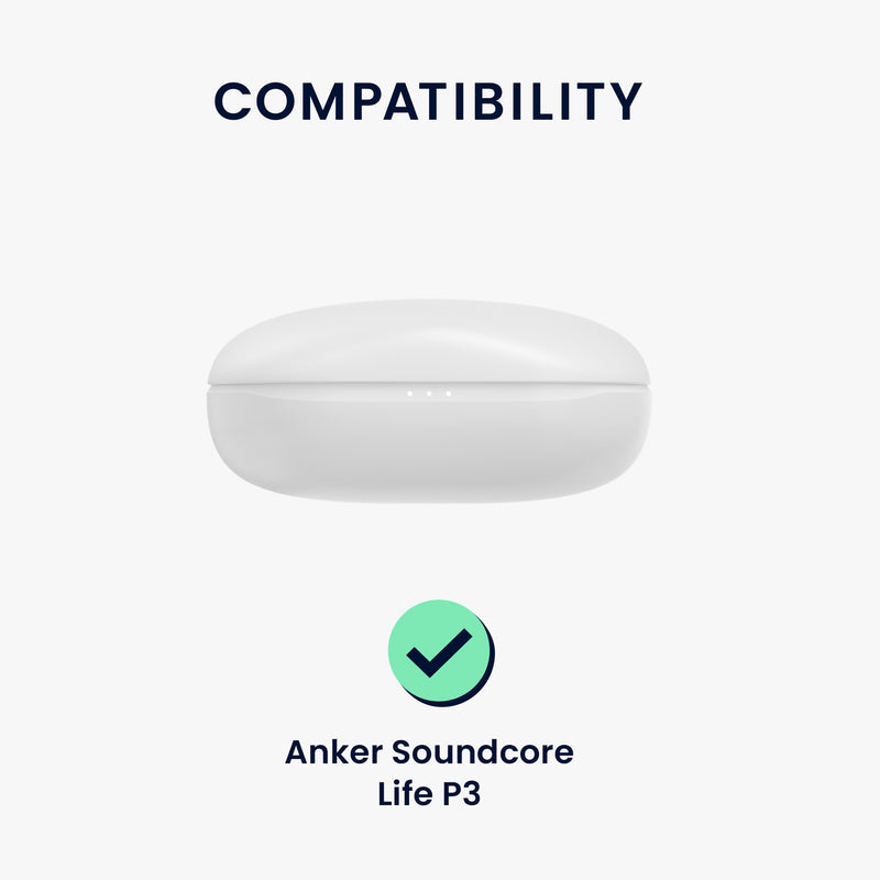 kwmobile Hülle kompatibel mit Anker Soundcore Life P3 Hülle - Kopfhörer Case - Schutzhülle