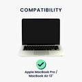 Schutzfolie für Apple MacBook Pro 13" / MacBook Air 13" (ab 2016) A1708, A1706, A1989, A2159, A2251, A2289, A2338