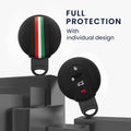kwmobile Autoschlüssel Hülle kompatibel mit Mini 3-Tasten Smart Key Autoschlüssel Hülle
