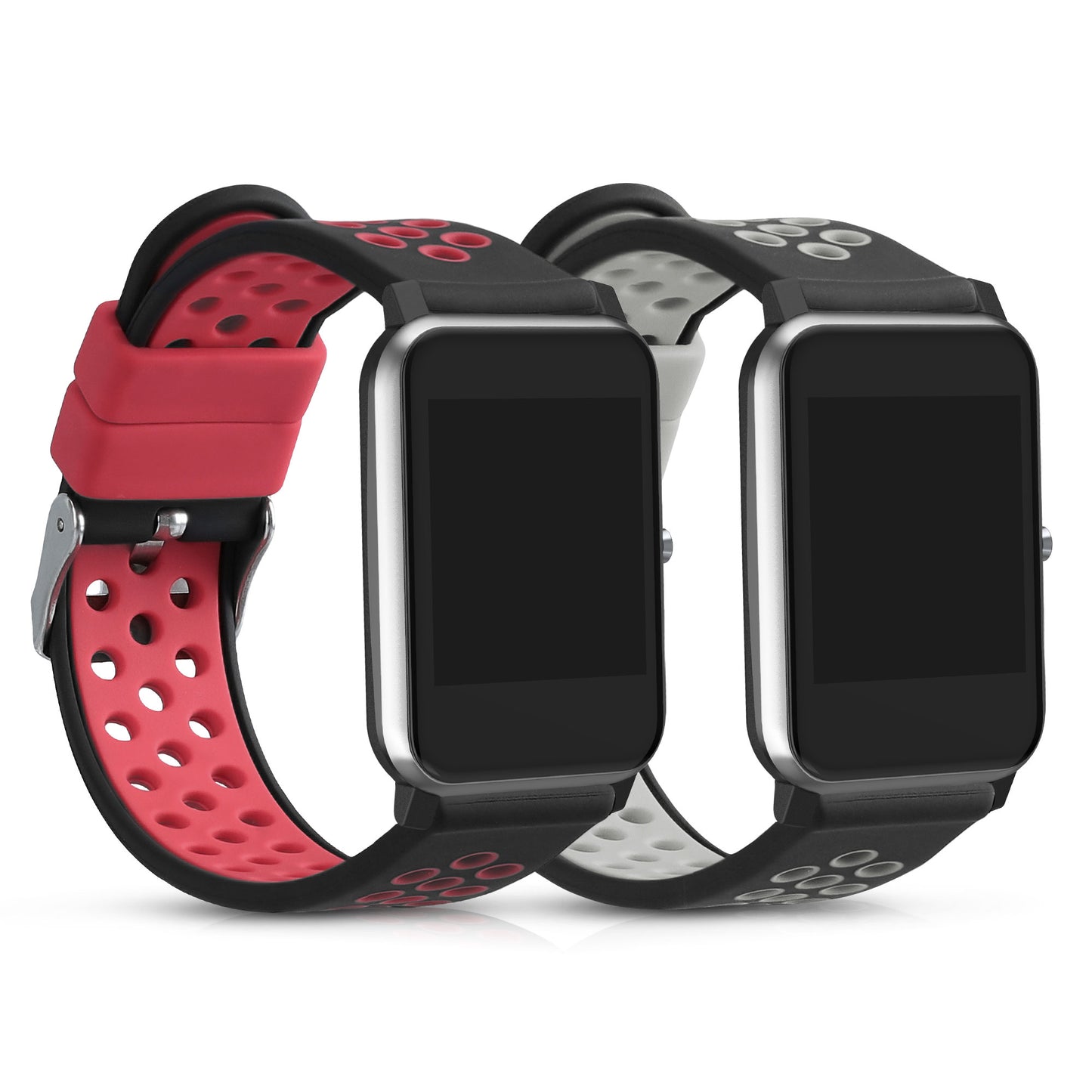 kwmobile Uhrenarmband für Willful Fitnesstracker / Smartwatch Armband Band Set Ersatzarmband