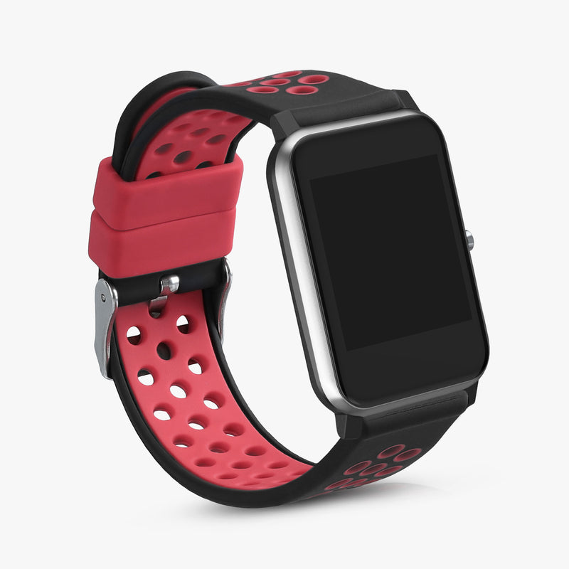 kwmobile Uhrenarmband für Willful Fitnesstracker / Smartwatch Armband Band Set Ersatzarmband
