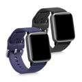 kwmobile Uhrenarmband für Willful Fitnesstracker / Smartwatch Armband Band Set Ersatzarmband Smartwatch