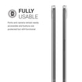 kwmobile Hülle kompatibel mit Apple iPad Mini 6 (2021) / iPad Mini 7 (2024) Hülle - weiches Silikon Case transparent - Tablet Cover