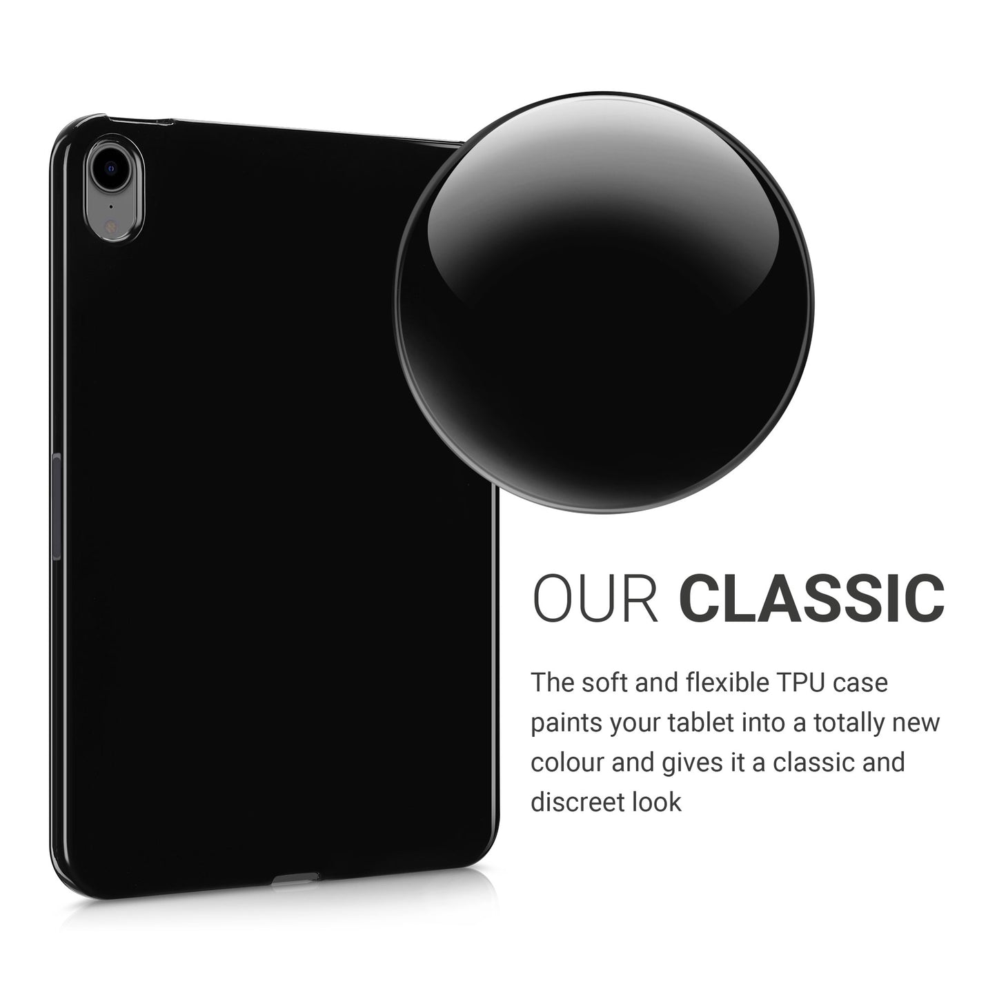 kwmobile Schutzhülle kompatibel mit Apple iPad Mini 6 (2021) / iPad Mini 7 (2024) - Tablet Cover Case