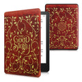 kwmobile Klapphülle kompatibel mit Amazon Kindle Paperwhite 11. Generation 2021 Hülle Flipcase mit Magnetverschluss Travel Schriftzug