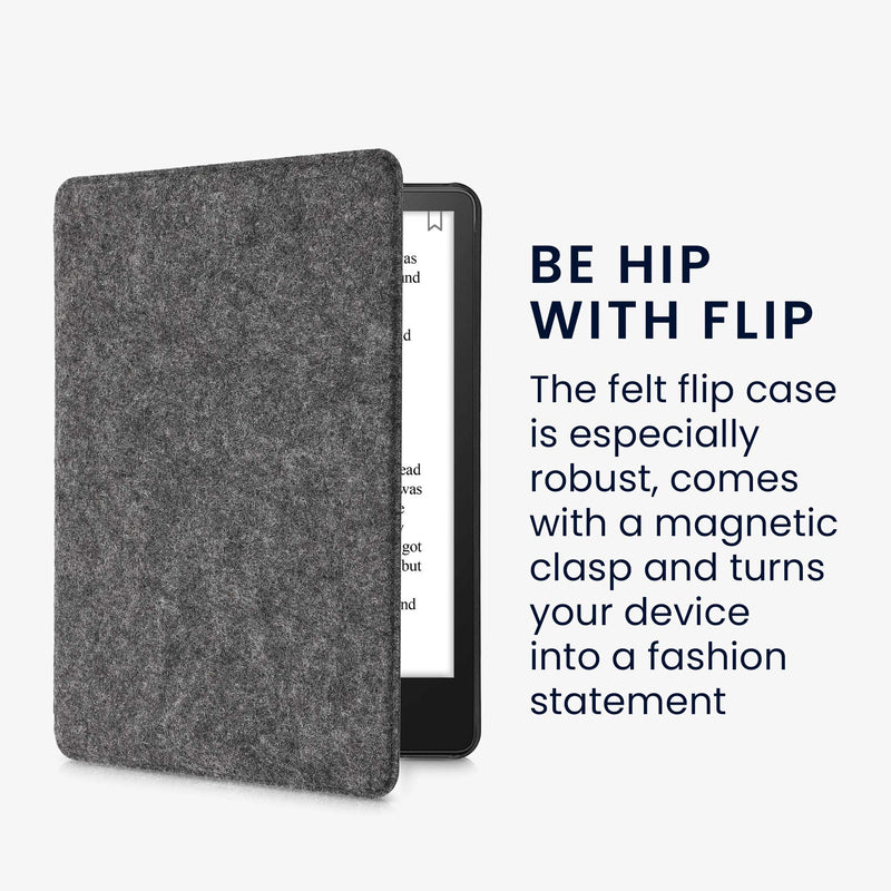 kwmobile Hülle kompatibel mit Amazon Kindle Paperwhite 11. Generation 2021 eReader Schutzhülle Cover Case