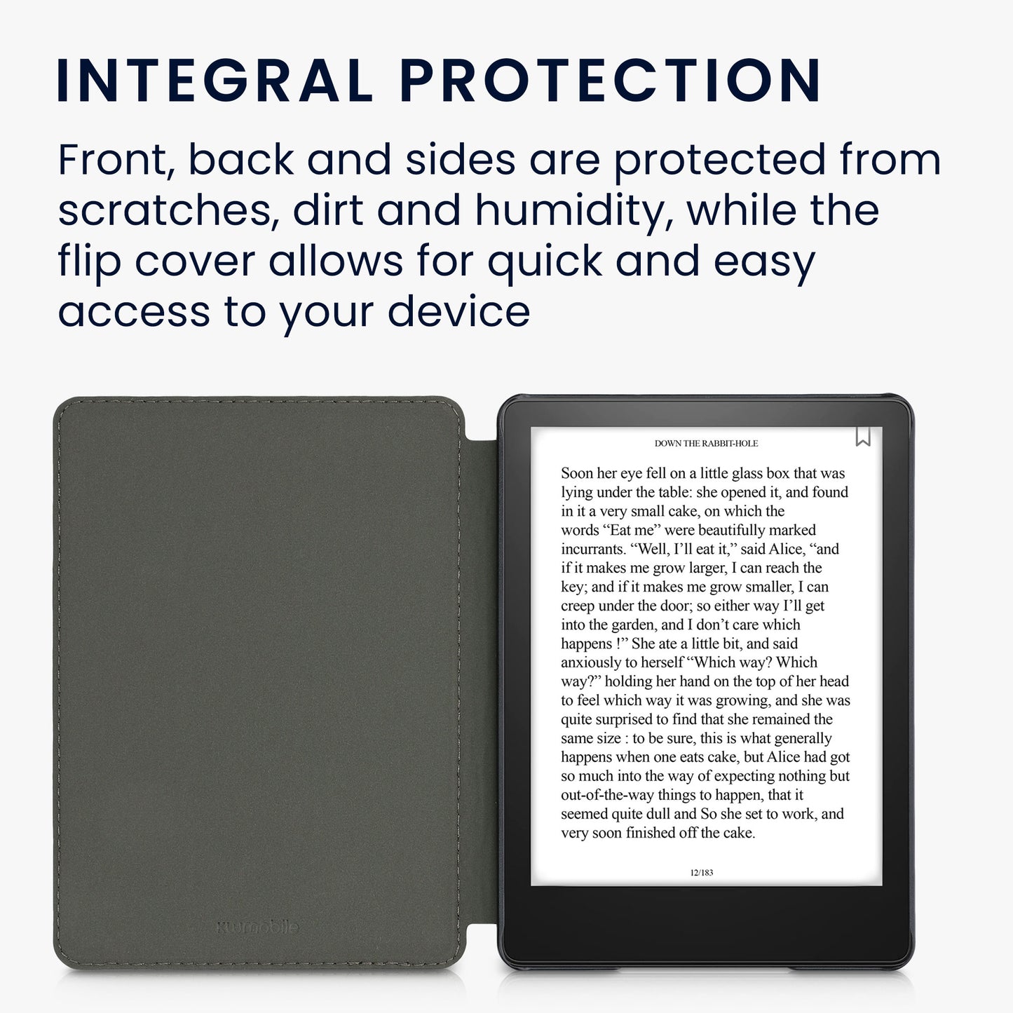 kwmobile Hülle kompatibel mit Amazon Kindle Paperwhite 11. Generation 2021 eReader Schutzhülle Cover Case