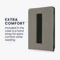 kwmobile Hülle kompatibel mit Amazon Kindle Paperwhite 11. Generation 2021 Hülle - Case mit Schlaufe und Ständer