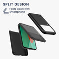 kwmobile Flip Hardcase kompatibel mit Samsung Galaxy Z Flip 3 5G - Hülle für Foldable Handy - Handyhülle