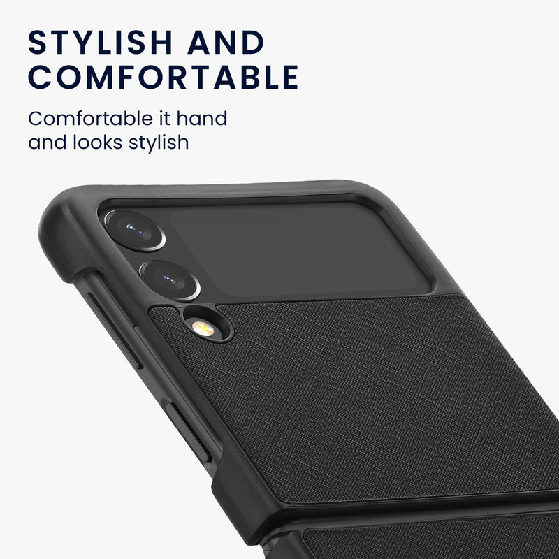 kwmobile Flip Hardcase kompatibel mit Samsung Galaxy Z Flip 3 5G - Hülle für Foldable Handy - Handyhülle
