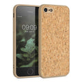 kwmobile Hülle kompatibel mit Apple iPhone SE (2022) / iPhone SE (2020) / iPhone 8 / iPhone 7 - Kork Handyhülle Cover - Schutzhülle Case