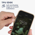 kwmobile Hülle kompatibel mit Apple iPhone SE (2022) / iPhone SE (2020) / iPhone 8 / iPhone 7 - Kork Handyhülle Cover - Schutzhülle Case