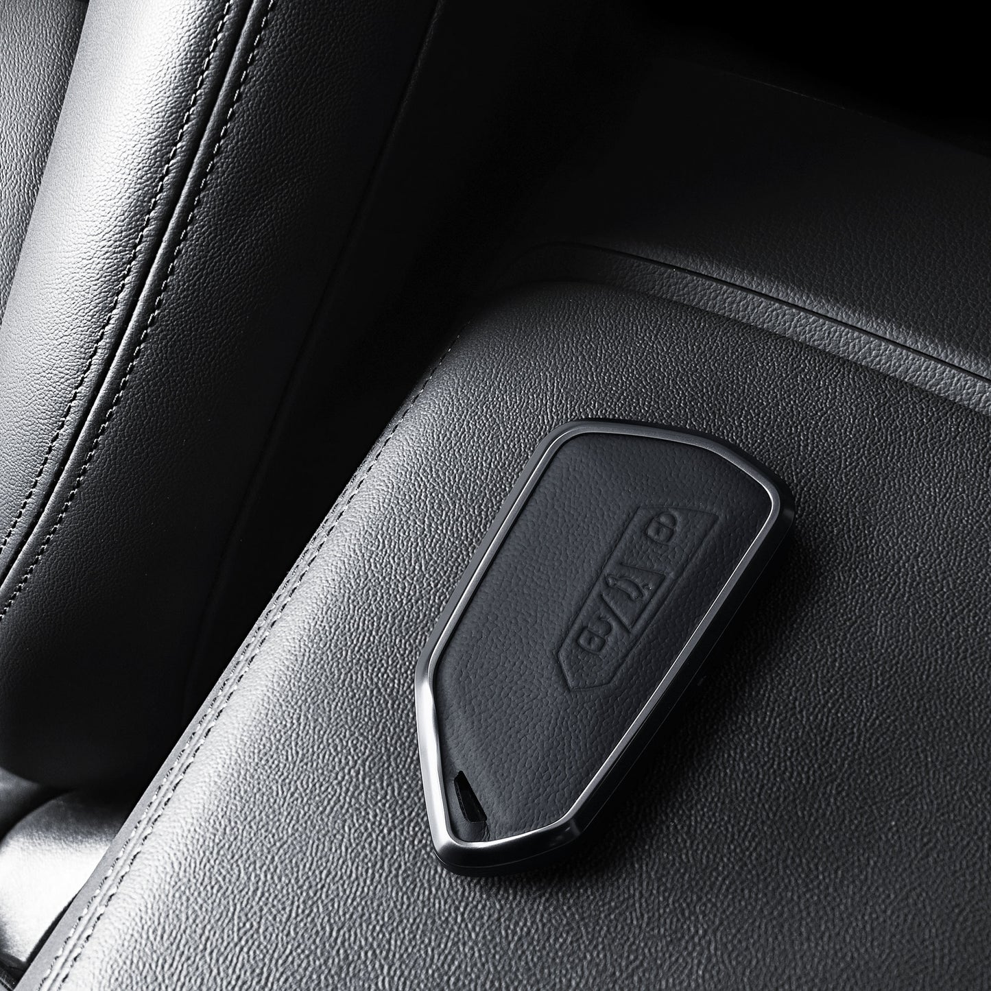 Hülle kompatibel mit VW Golf 8 3-Tasten Autoschlüssel