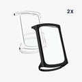 kwmobile Schutzhülle für Fitbit Charge 6 / Charge 5 Fullbody Display Cover Set