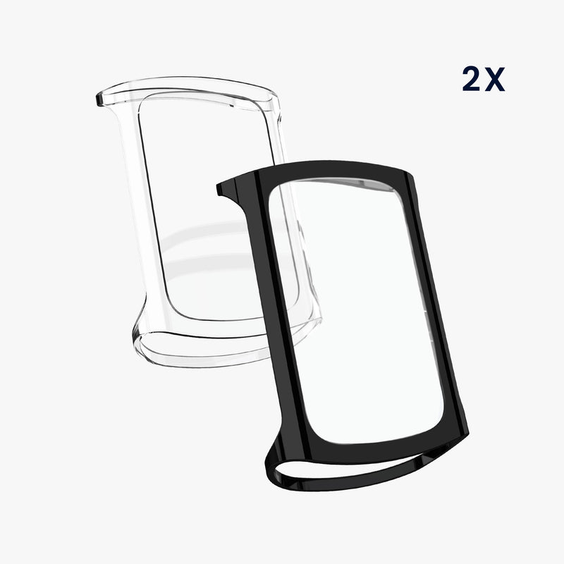 kwmobile Schutzhülle für Fitbit Charge 6 / Charge 5 Fullbody Display Cover Set