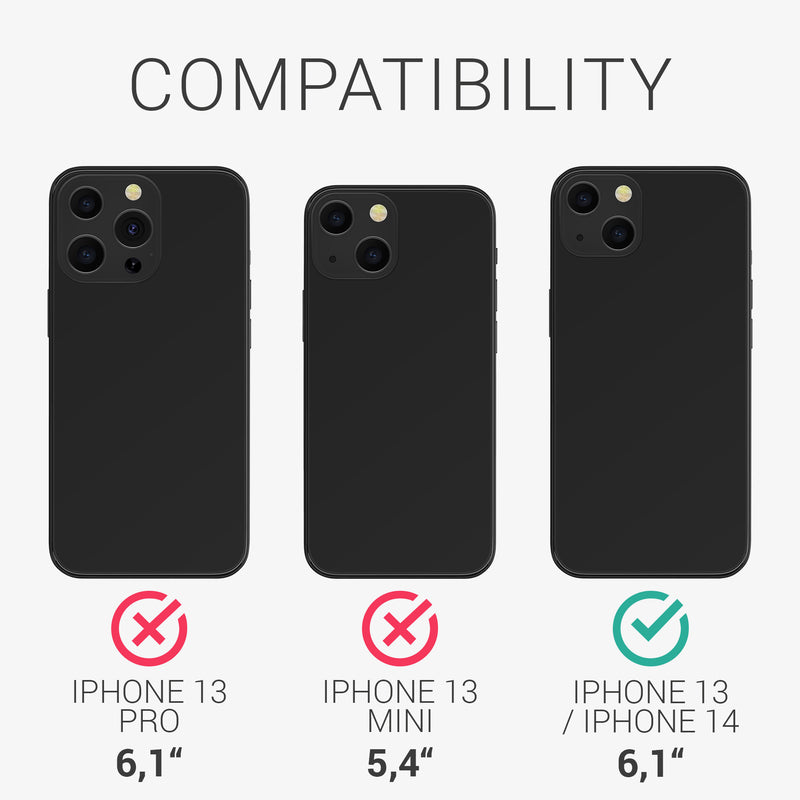 Schutzfolie Rückseite kompatibel mit Apple iPhone 13 / iPhone 14