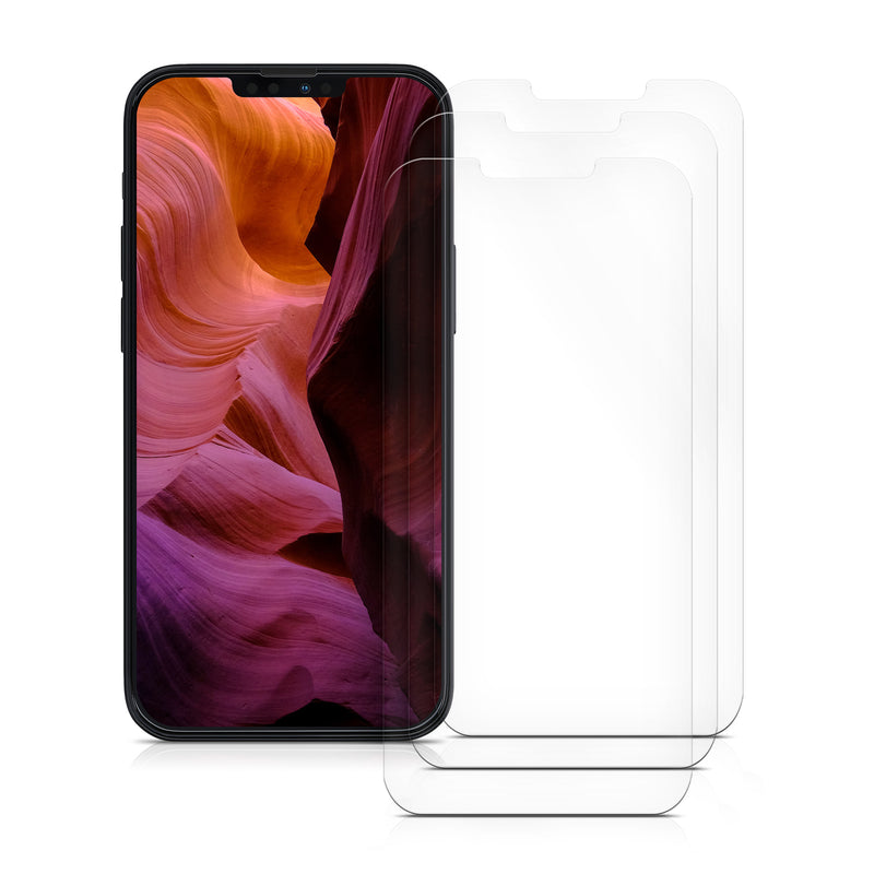 3x Folie kristallklar für Apple iPhone 13 mini