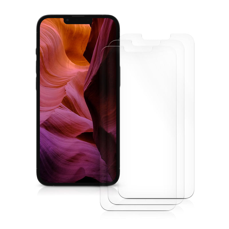 3x Folie kristallklar für Apple iPhone 13 Pro