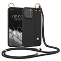 kwmobile Hülle kompatibel mit Apple iPhone 13 Pro Max - Handyhülle mit Schlaufe Ring - Handy Cover Case