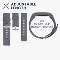 kwmobile Uhrenarmband für Polar A360 / A370 Armband Fitnesstracker Band Set Ersatzarmband Smartwatch