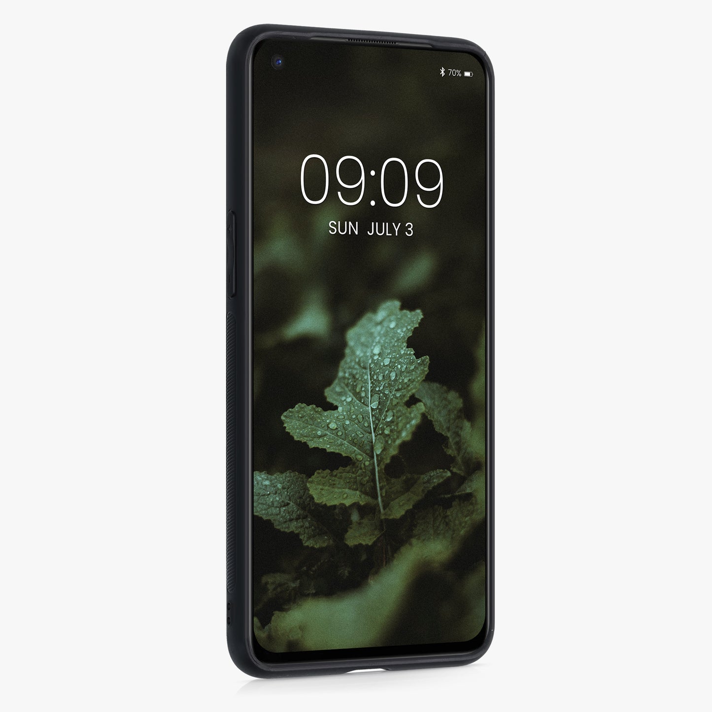 kwmobile Hülle kompatibel mit OnePlus Nord 2 5G Handy Cover TPU Handyhülle Schwarz Maya Kalender Art