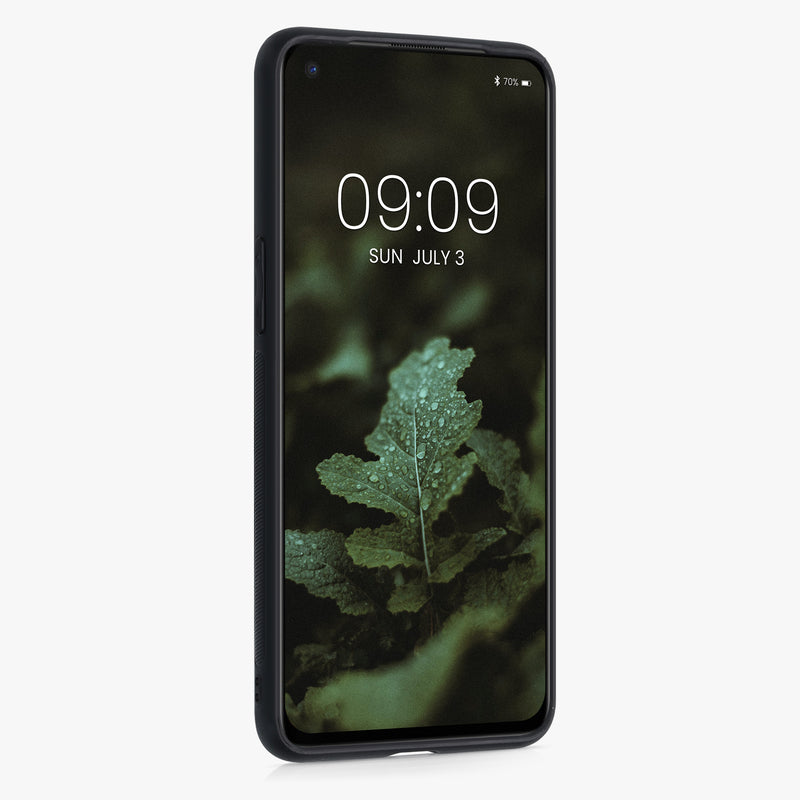 kwmobile Hülle kompatibel mit OnePlus Nord 2 5G Handy Cover TPU Handyhülle Schwarz Maya Kalender Art