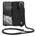 kwmobile Hülle kompatibel mit Xiaomi Redmi Note 8 Pro - Handyhülle mit Schlaufe Ring - Handy Cover Case