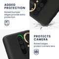 kwmobile Hülle kompatibel mit Xiaomi Redmi Note 8 Pro - Handyhülle mit Schlaufe Ring - Handy Cover Case