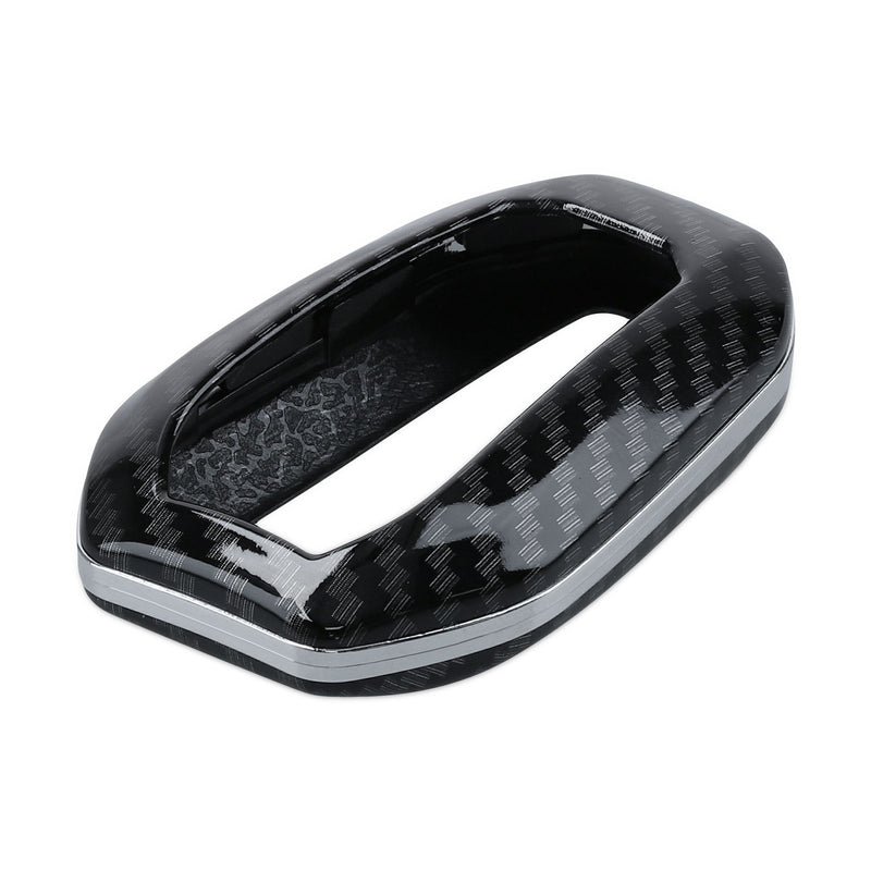 kwmobile Autoschlüssel Hülle kompatibel mit Peugeot Citroen 3-Tasten Smartkey Autoschlüssel (nur Keyless Go) Hardcover Schutzhülle Schlüsselhülle Cover