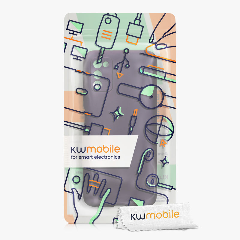 kwmobile Handyhülle für Samsung Galaxy A03s Hülle - Silikon Case Schutzhülle Cover