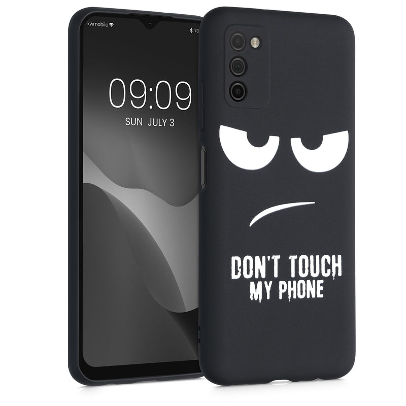kwmobile Hülle kompatibel mit Samsung Galaxy A03s - Handyhülle Silikon Case
