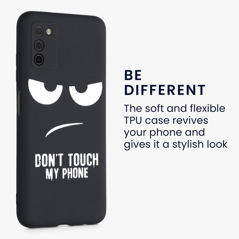 kwmobile Hülle kompatibel mit Samsung Galaxy A03s - Handyhülle Silikon Case
