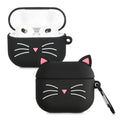 Silikon Hülle für Apple AirPods 3 Katze