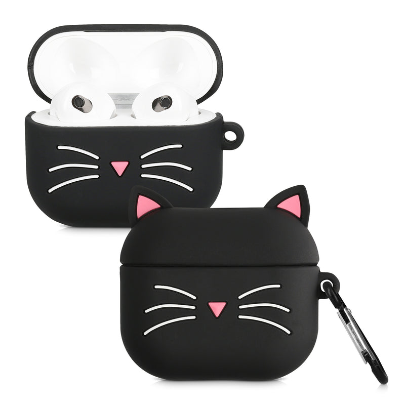 Silikon Hülle für Apple AirPods 3 Katze