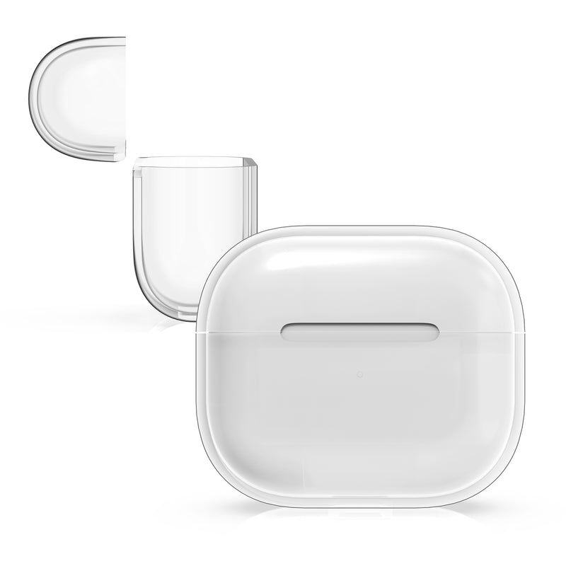 kwmobile Hülle kompatibel mit Apple AirPods 3 - Hardcover Schutzhülle Etui Case Kopfhörer
