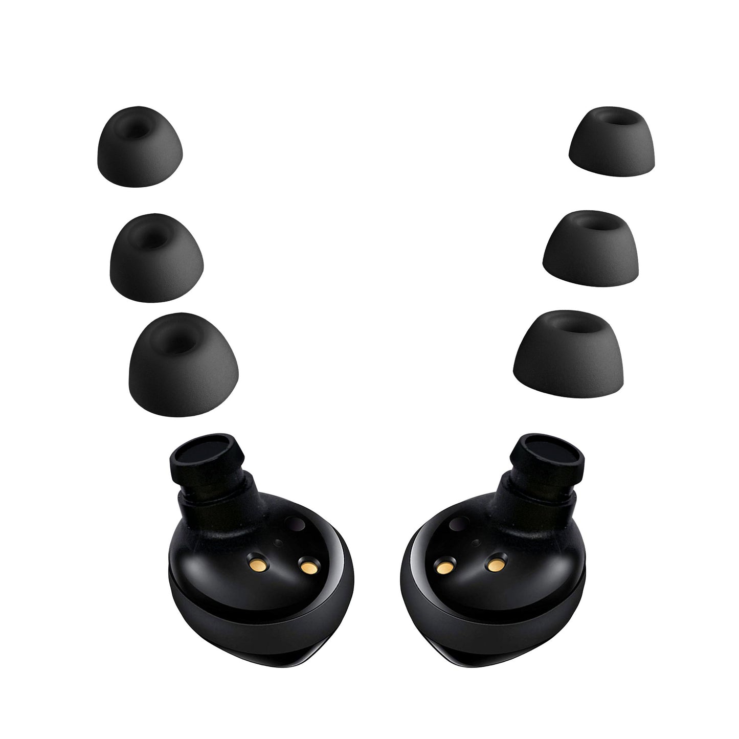 kwmobile Ersatzpolster kompatibel mit Samsung Galaxy Buds 2 Ohrpolster In-Ear Kopfhörer Headphones Polster