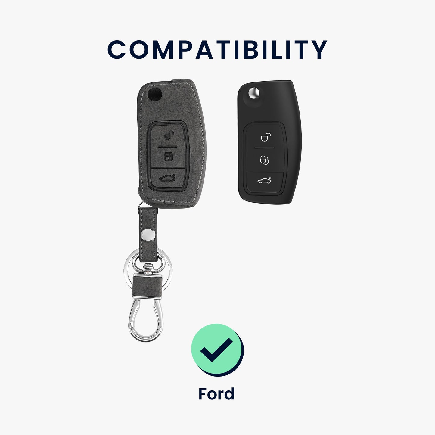 Hülle kompatibel mit Ford Autoschlüssel