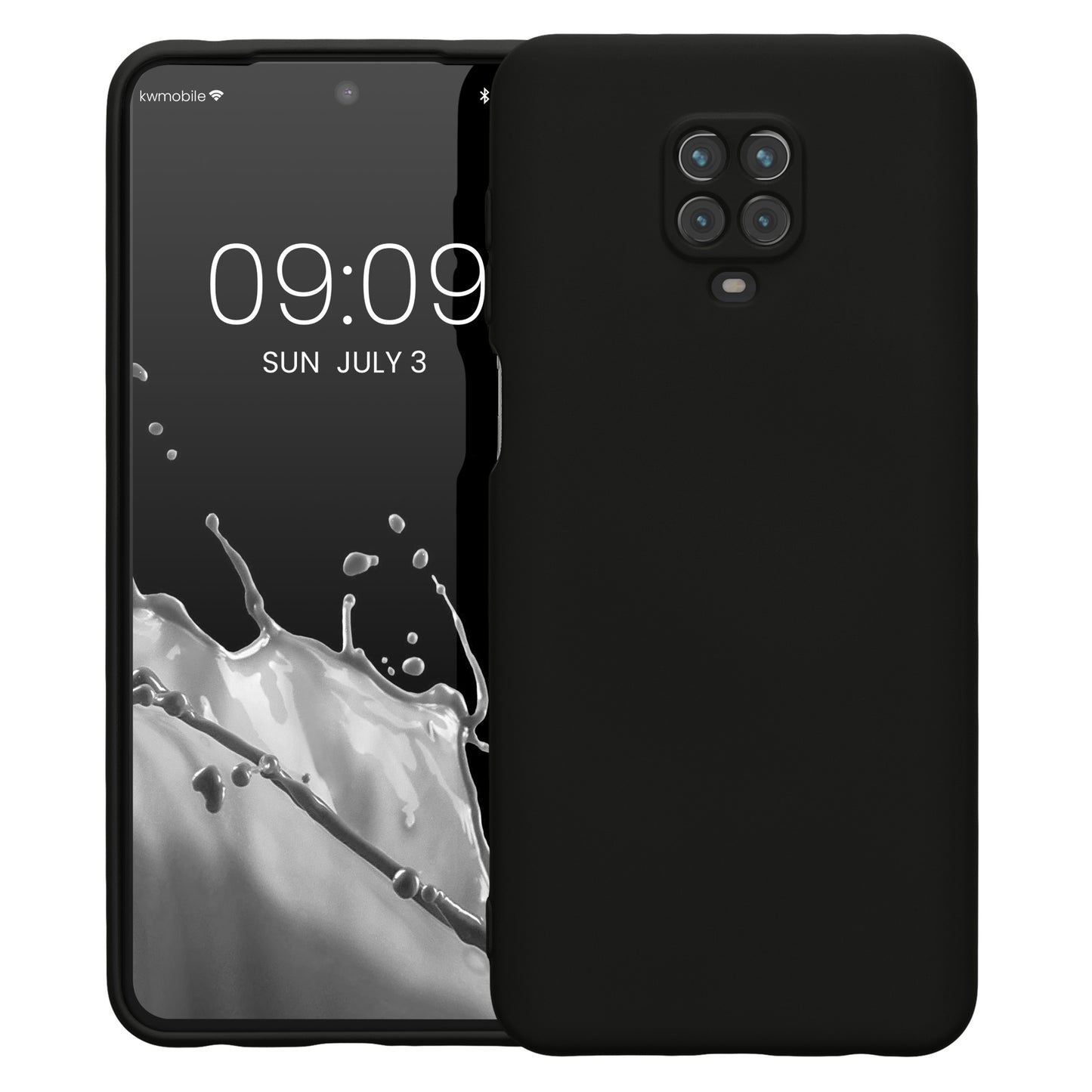 kwmobile Hülle kompatibel mit Xiaomi Redmi Note 9S / 9 Pro / 9 Pro Max - Schutzhülle für kabelloses Laden - Case