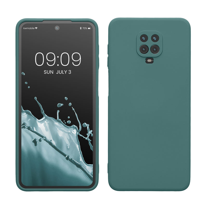 kwmobile Hülle kompatibel mit Xiaomi Redmi Note 9S / 9 Pro / 9 Pro Max - Schutzhülle für kabelloses Laden - Case