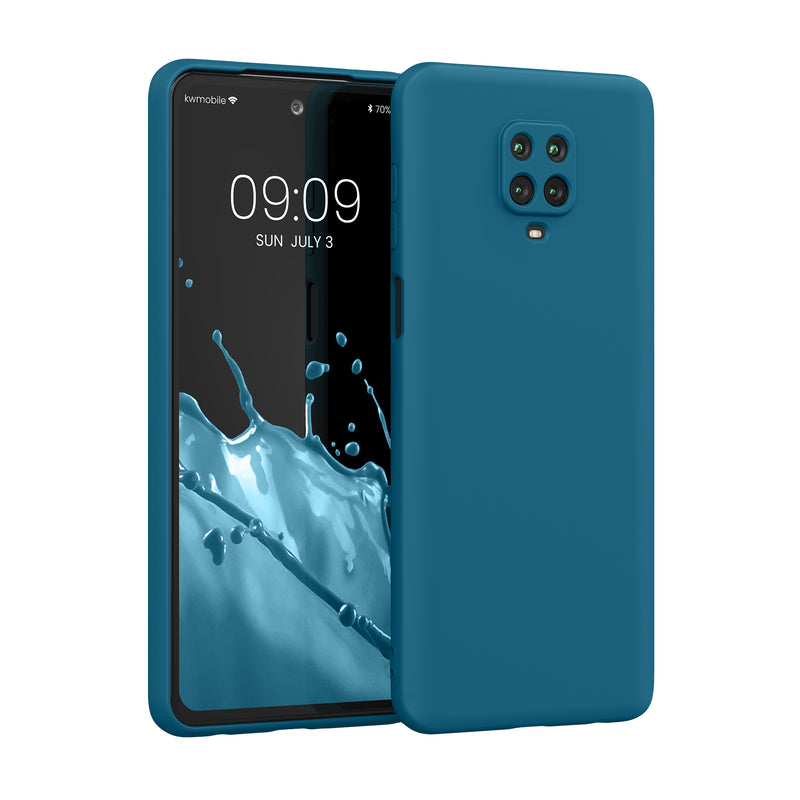 kwmobile Hülle kompatibel mit Xiaomi Redmi Note 9S / 9 Pro / 9 Pro Max - Schutzhülle für kabelloses Laden - Case