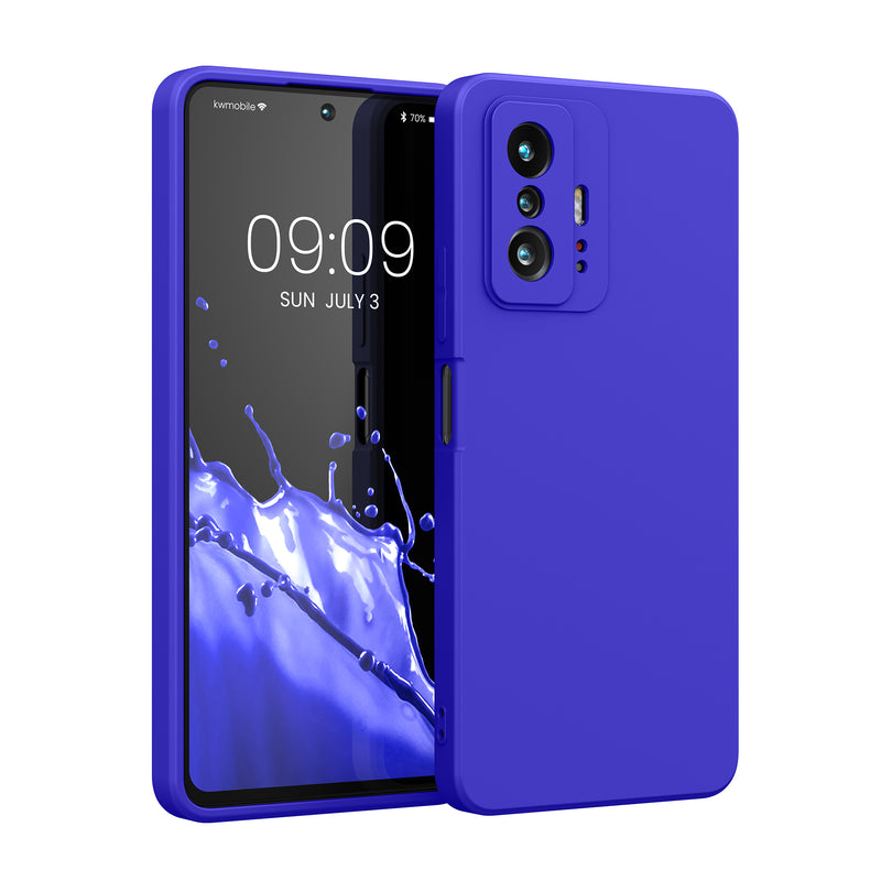 kwmobile Hülle kompatibel mit Xiaomi 11T / 11T Pro Hülle - Schutzhülle für kabelloses Laden - Case