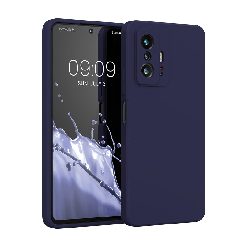 kwmobile Hülle kompatibel mit Xiaomi 11T / 11T Pro Hülle - Schutzhülle für kabelloses Laden - Case