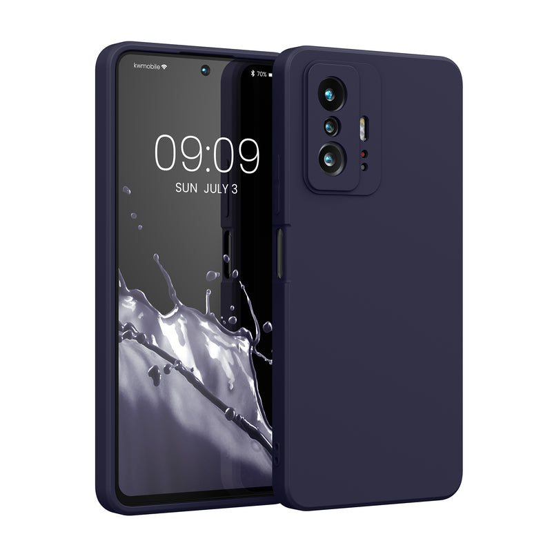 kwmobile Hülle kompatibel mit Xiaomi 11T / 11T Pro Hülle - Schutzhülle für kabelloses Laden - Case