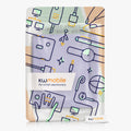 kwmobile Klapphülle kompatibel mit Kobo Libra 2 Hülle - eReader Case aus Kunstleder - Cover