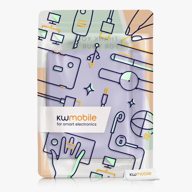 kwmobile Klapphülle kompatibel mit Kobo Libra 2 Hülle - eReader Case aus Kunstleder - Cover