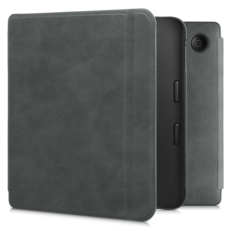 kwmobile Klapphülle kompatibel mit Kobo Libra 2 Hülle - eReader Case aus Kunstleder - Cover