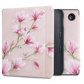 kwmobile Schutzhülle für Kobo Libra 2 Hülle - eReader Flip Case mit Auto Sleep Funktion - Galaxie Baum Wiese