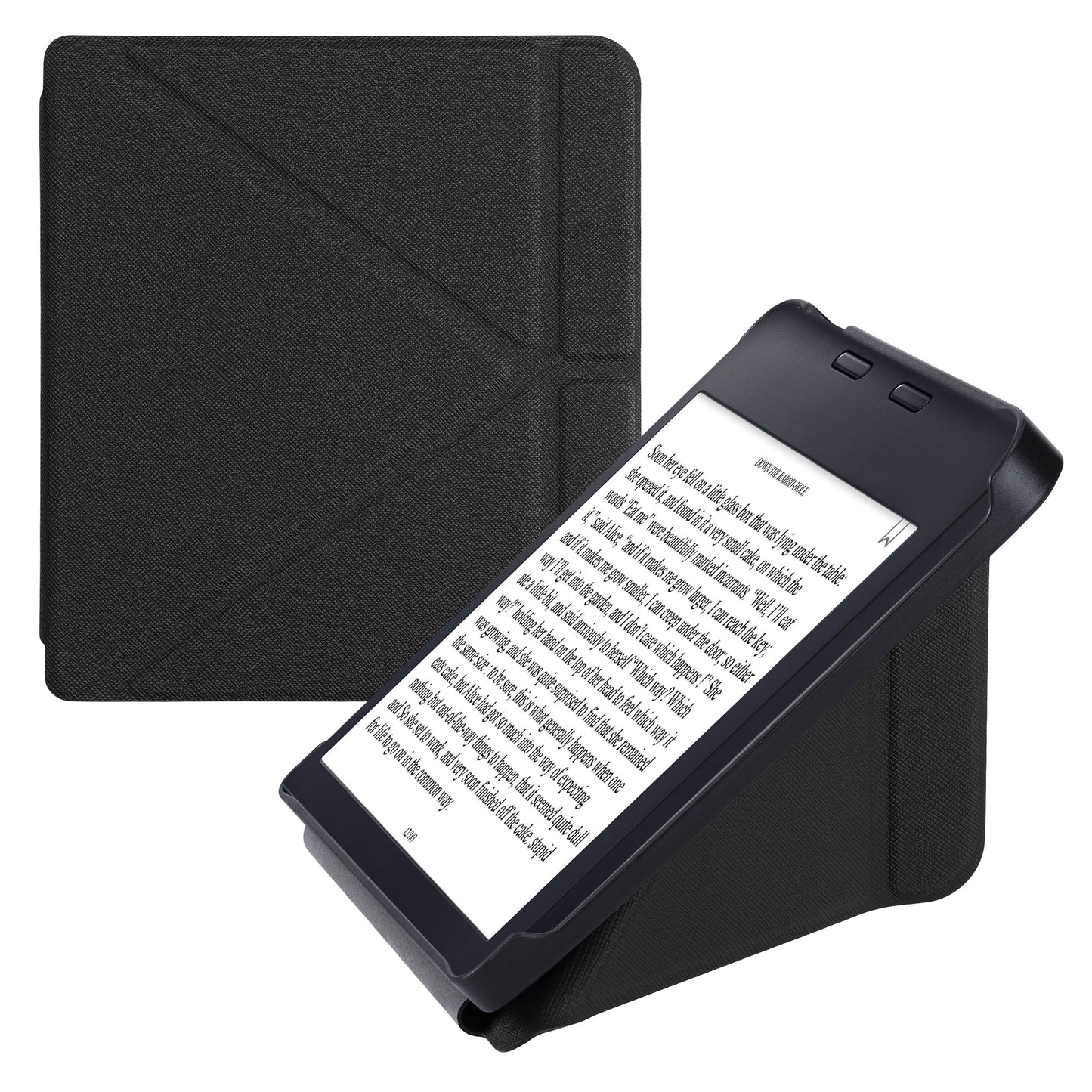 kwmobile Schutzhülle für Kobo Libra 2 Hülle Kunstleder Case eReader Klapphülle mit Auto Sleep Funktion Cover mit Ständer