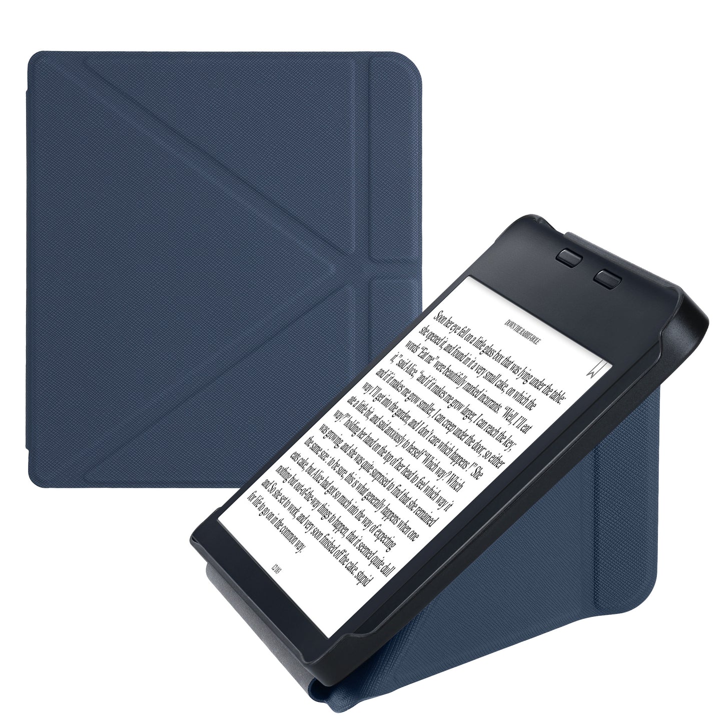 kwmobile Schutzhülle für Kobo Libra 2 Hülle Kunstleder Case eReader Klapphülle mit Auto Sleep Funktion Cover mit Ständer